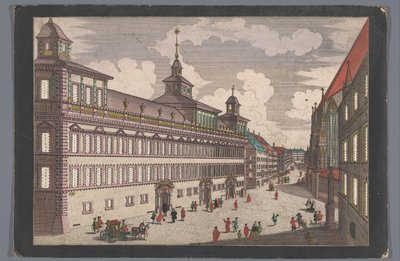 Veduta del Municipio di Norimberga da Georg Balthasar Probst (possibly)
