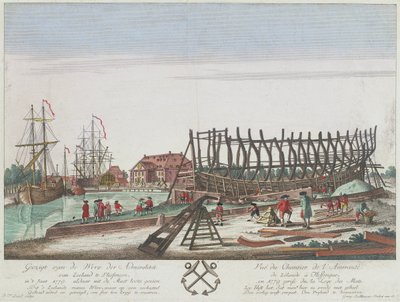 Veduta del cantiere navale dell