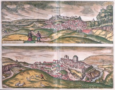 Lebrija - Settenil - Spagna, in "Civitates Orbis Terrarum" di Georg Braun, Colonia 1617 da Georg Braun