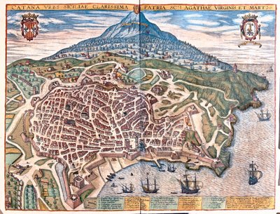 Palmanova, Italia - in "Civitates Orbis Terrarum" di Georg Braun, Colonia 1617 da Georg Braun