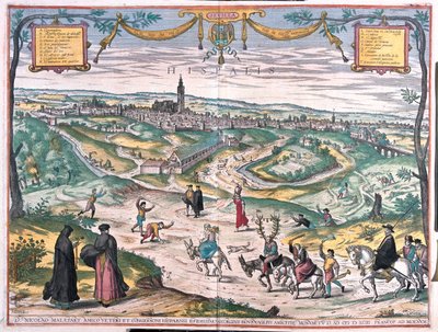 Seviglia, Spagna - in "Civitates Orbis Terrarum" di Georg Braun, Colonia 1617 da Georg Braun