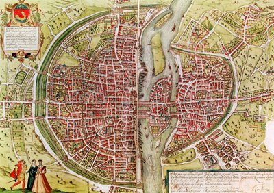 Mappa di Parigi da 