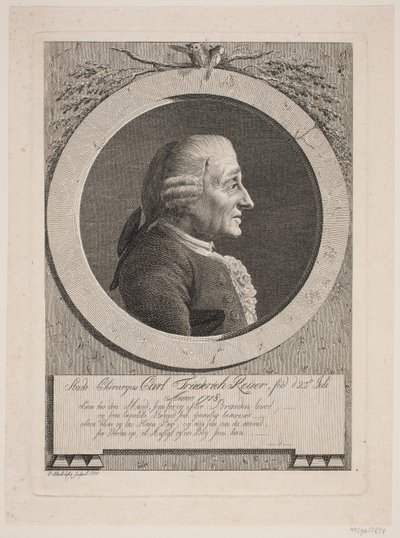 Il chirurgo C. F. Reiser da Georg Christian Schule