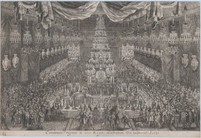 Incoronazione di Carlo XI, Stoccolma da Georg Christoph II Eimmart