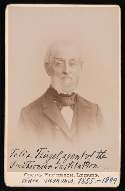 Ritratto di Felix Flugel da Georg Conrad Adolph Brokesch