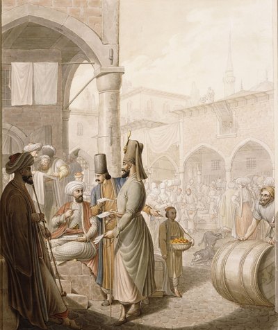 Al bazar da Georg Emanuel Opitz