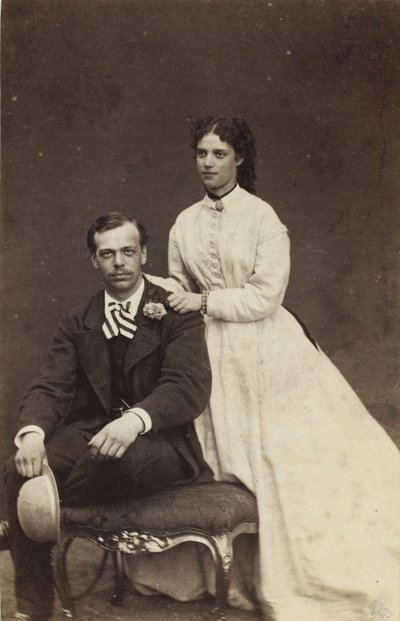 Granduca Alessandro Aleksandrovič di Russia e Principessa Dagmar di Danimarca da Georg Emil Hansen