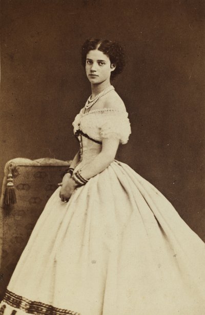 Ritratto della Principessa Dagmar di Danimarca, 1866 da Georg Emil Hansen