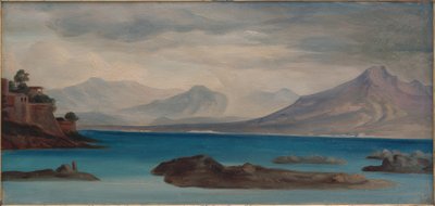 Veduta della baia di Napoli da Georg Friedrich August Lucas