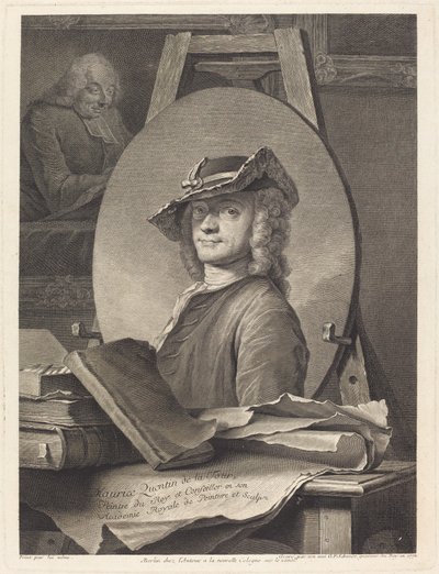 Maurice Quentin de La Tour da Georg Friedrich Schmidt after Maurice Quentin de La Tour