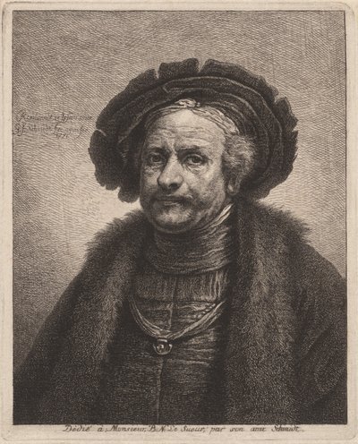 Autoritratto di Rembrandt da Georg Friedrich Schmidt, after Rembrandt van Rijn