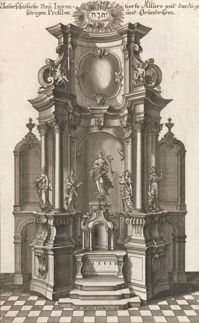 Design per un altare monumentale, Piatto c da 