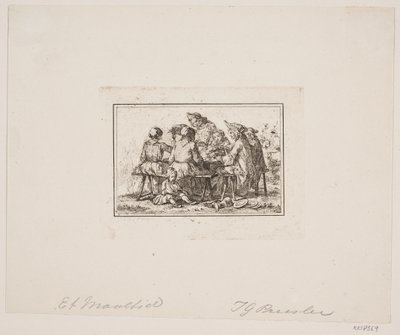 Un pasto contadino da Georg Haas
