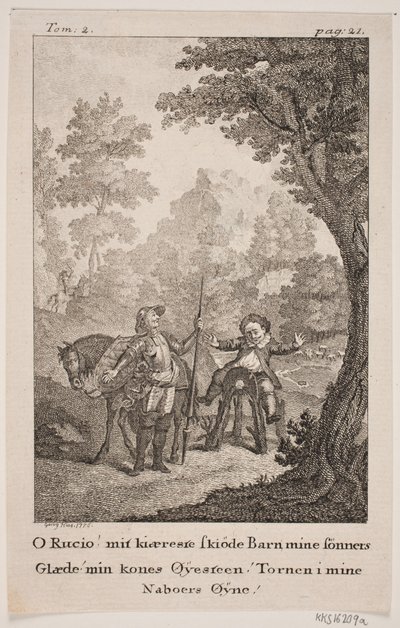 Illustrazione per Don Chisciotte da Georg Haas