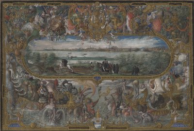 Veduta di Siviglia, 1573 da Georg Hoefnagel