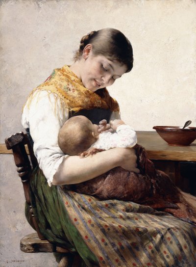 Madre e figlio da Georg Jacobides