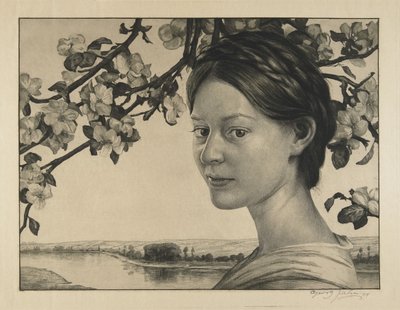 Fanciulla con Fiori da Georg Jahn