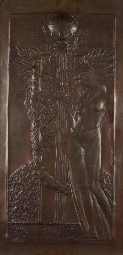 Ninfa e satiro da Georg Klimt