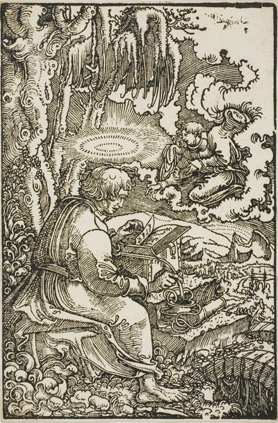 San Matteo, dalla Bibbia di Lutero da Georg Lemberger
