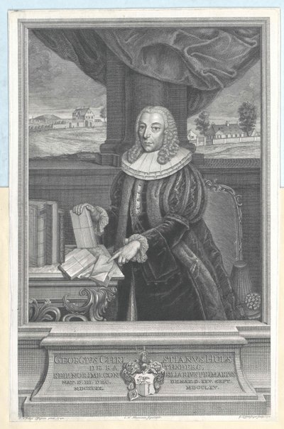 Georg Christian Hülse von Rathsberg, consulente del consiglio comunale di Norimberga da Georg Lichtensteger
