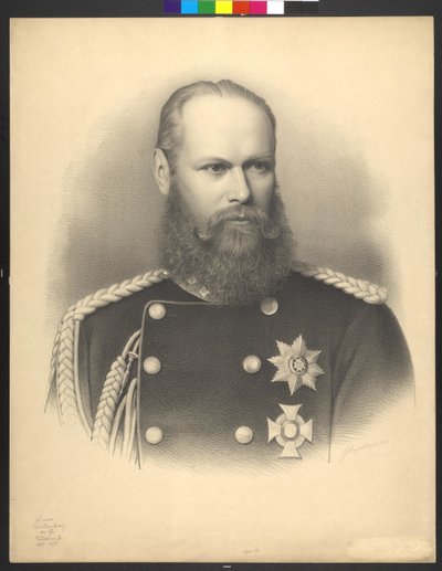 Re del Württemberg Guglielmo II da Georg Ludwig Engelbach Engelbach