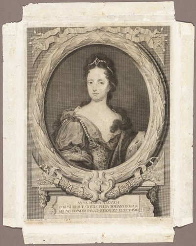 Anna Maria Luisa da Georg Martin Preissler