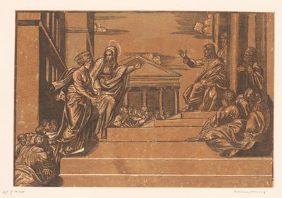 Marta conduce Maria Maddalena al tempio da Georg Matheus