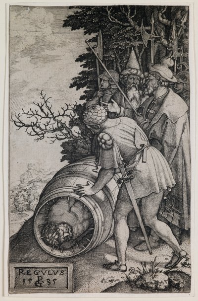 Attilus Regulus da Georg Pencz