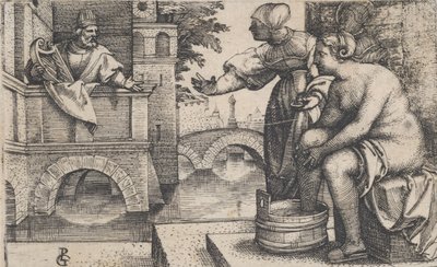 Davide e Betsabea da Georg Pencz