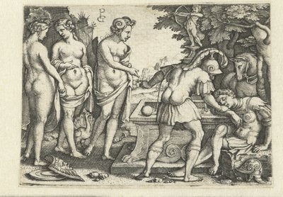 Sogno di Paride da Georg Pencz