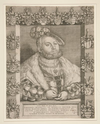 Federico il Saggio, Elettore di Sassonia da Georg Pencz
