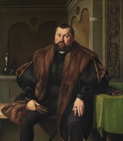 Ritratto di Sigismund Baldinger 1510-1558 da Georg Pencz