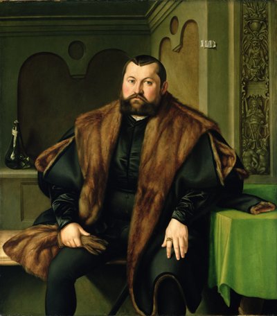 Ritratto di Sigmund Baldinger (1510-1558), 1545 da Georg Pencz