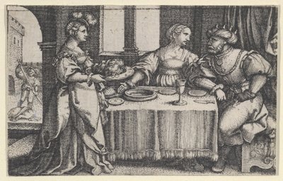 Salomè con la testa di Giovanni Battista da Georg Pencz