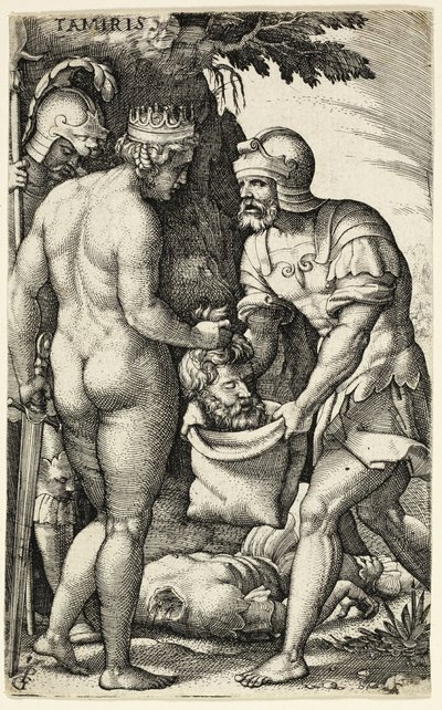 Tamiris, dalle Eroine greche da Georg Pencz