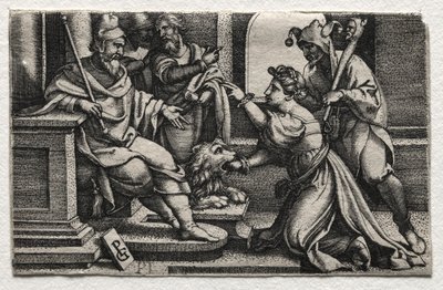 La bocca della verità da Georg Pencz