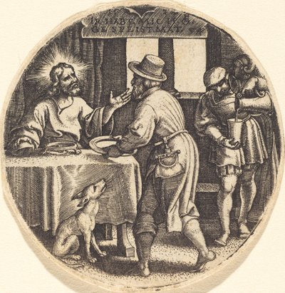 Nutrire gli Affamati da Georg Pencz