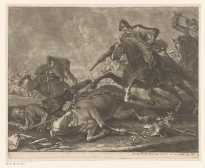 Combattimento di cavalieri da Georg Philipp Rugendas (I)