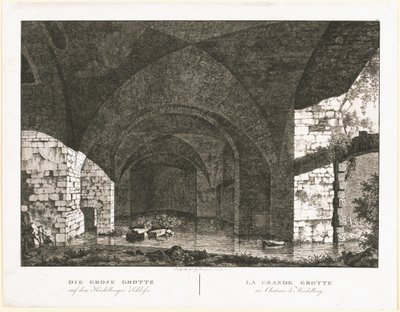 La grande grotta al castello di Heidelberg da Georg Primavesi, after Peter Speeth