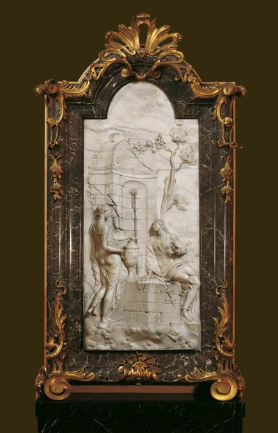 Cristo e la Samaritana da Georg Raphael Donner