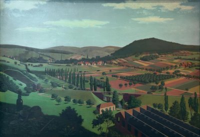 Paesaggio vicino a Berghausen da Georg Scholz