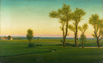 Paesaggio di brughiera da Georg Schrimpf