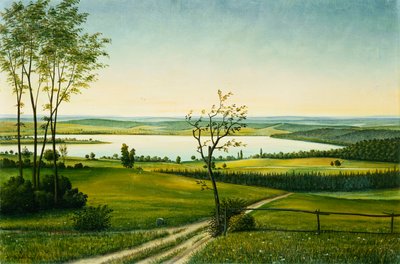 Osterseen, 1925 da Georg Schrimpf