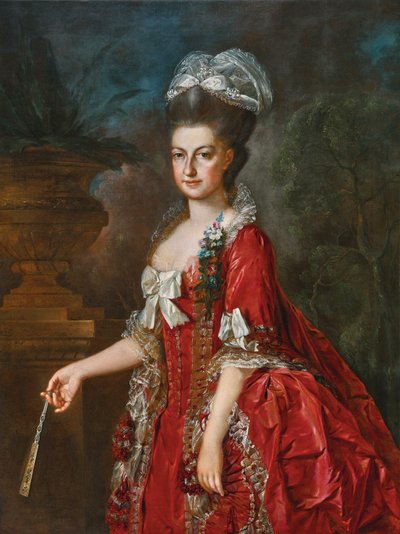 Johann Georg Weikert Ritratto di Maria Cristina d