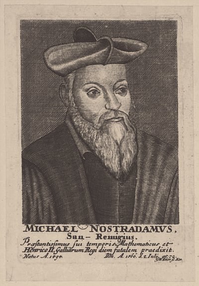Michel de Nostredame 1503-1566 da Georg Wolfgang Knorr