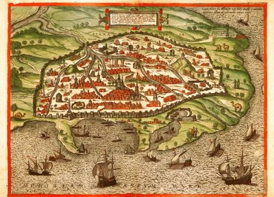 Alessandria, Egitto da Georg and Hogenberg Franz (1535 90) Braun