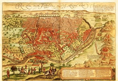 Il Cairo, Egitto da Georg and Hogenberg Franz (1535 90) Braun