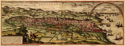 Città di Catalon da Georg and Hogenberg Franz (1535 90) Braun