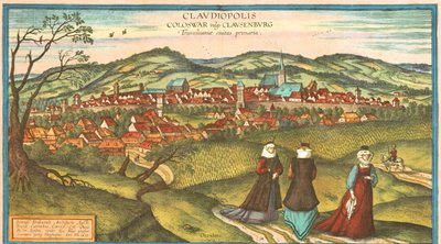 Dacia, Romania da Georg and Hogenberg Franz (1535 90) Braun