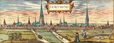 Dortmund da Georg and Hogenberg Franz (1535 90) Braun